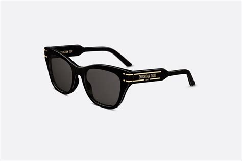 black butterfly sunglasses dior|DiorSignature B4I Black Butterfly Sunglasses .